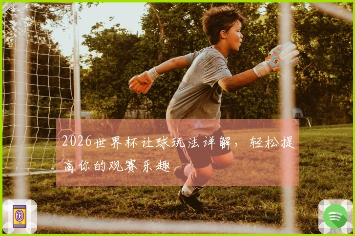 2026世界杯让球玩法详解，轻松提高你的观赛乐趣